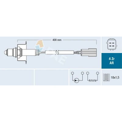Afbeelding van FAE Lambda sonde 75613