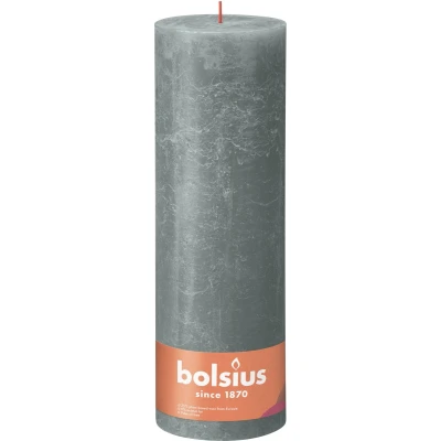 Afbeelding van Bolsius stompkaars Eucalyptus Green 300/100 mm