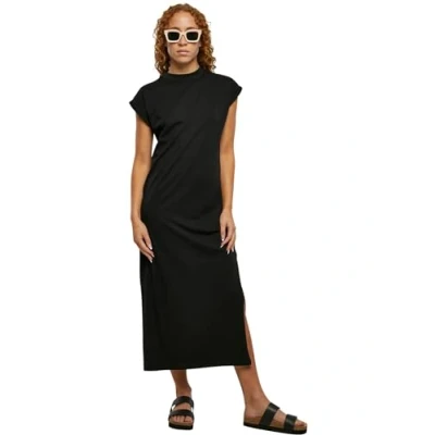 Afbeelding van Urban Classics Extended Shoulder Jerseyjurk, Dames, Maat: Large, Black
