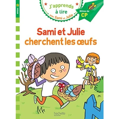 Afbeelding van Sami et Julie CP niveau 2 cherchent les oeufs: Milieu de CP,