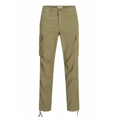 Afbeelding van Jack &amp; Jones Jpstace Jjtucker AMA Cargobroek, Heren, Maat: 28x30, Dried herb