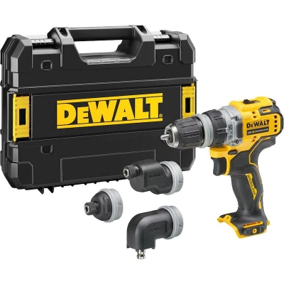 Afbeelding van DeWalt DCD703NT Accuboormachine met 4 verwisselbare koppen 12 V Excl. accu en lader XJ