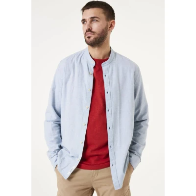 Afbeelding van GARCIA Overhemd Effen Licht blauw XL