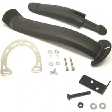 Afbeelding van Alpina Spatbord set 24/26 pvc PM12 zw