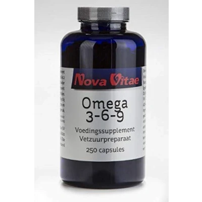 Afbeelding van Nova Vitae Omega 3 6 9 1000 mg 250 capsules