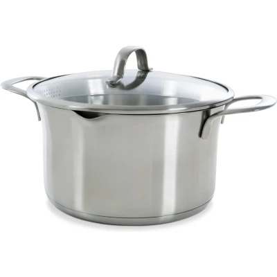 Afbeelding van Bk Wave Soeppan 24 Cm Rvs/Glas