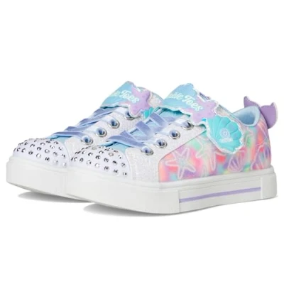 Afbeelding van Skechers Sneakers laag voor kinderen, Maat: 27, White/multi Textiel