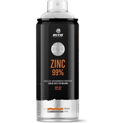 Afbeelding van MTN PRO 99% Zink Primer Spray 400ml