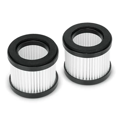 Afbeelding van Kärcher 2.863 328.0, CVH filterset 2x, HEPA 12 high performance filter, zwart/wit