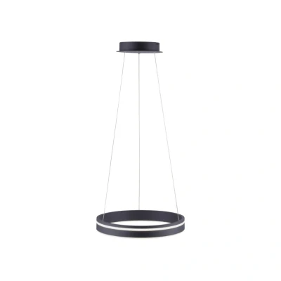 Afbeelding van Paul Neuhaus Design hanglamp Q Vito Ø 40cm antraciet 8410 13