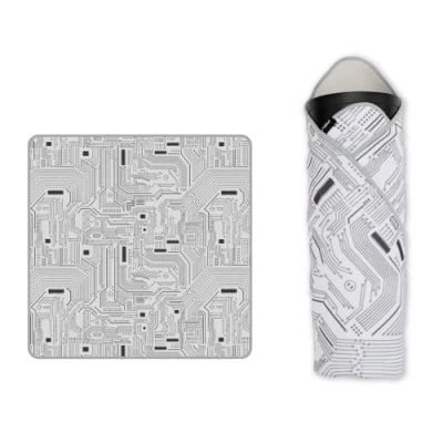 Afbeelding van PGYTECH Camera Beschermende Wrap, Anti Kras Stofdicht Lens Wrap Doek voor DSLR/Camera Accessoires, Grijs, 45 x cm, Geek