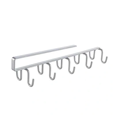 Afbeelding van Metaltex Ophanghaakjes 25 X 6 Cm Metaal Zilver