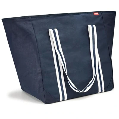 Afbeelding van achilles Boodschappentas voor schouder, shopper, grote strandtas, vrijetijdstas, blauw, 75 x 32 46 cm, XXL