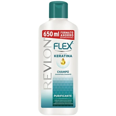 Afbeelding van Revlon Flex Keratin Shampoo Oily Hair 650 ml