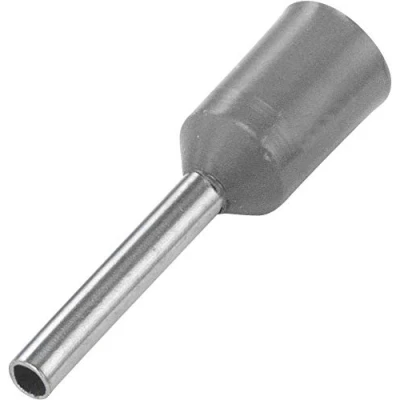 Afbeelding van Vogt Verbindungstechnik 490208 Adereindhulzen 0.75 mm² Deels geïsoleerd Grijs 100 stuk(s)