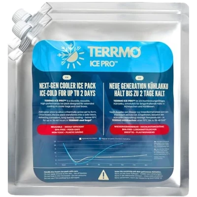 Afbeelding van TERRMO Ice Pro™ Grote Koelaccu’s voor koelboxen en koeltassen Premium koelelementen groot Langdurige koeling 4872u Cooler Packs Big, herbruikbare koelblokken XL 25x25 cm, 830 ml 2 st.