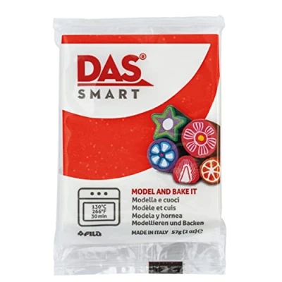 Afbeelding van DAS Smart 3213 02, rode glitter, 2 stuks (2 x 28,5 g)