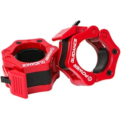 Afbeelding van POWER GUIDANCE 2inch Barbell Clamp Collar (Fel Rood)
