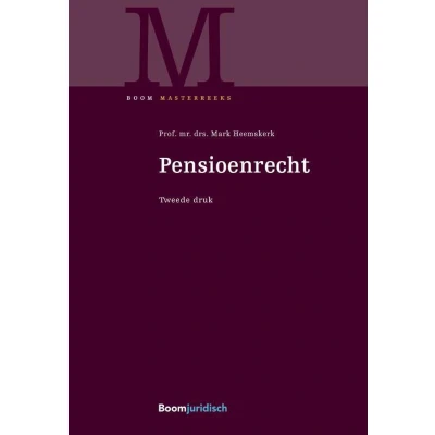 Afbeelding van Boom Masterreeks Pensioenrecht
