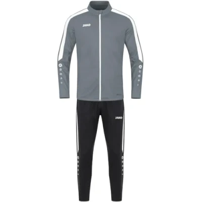 Afbeelding van JAKO Trainingspak Polyester Power, Uniseks Kind, Steengrijs, 116