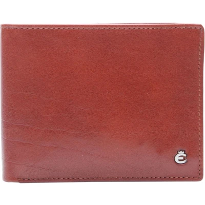 Afbeelding van Esquire Leren Kaarthoes Toscana Leather Wallet Brown Bruine