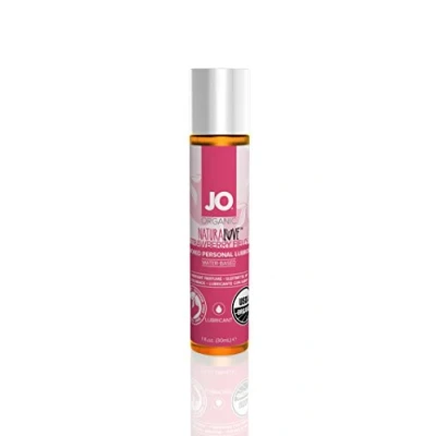 Afbeelding van System JO Organic NaturaLove Glijmiddel Aardbei 30 ml