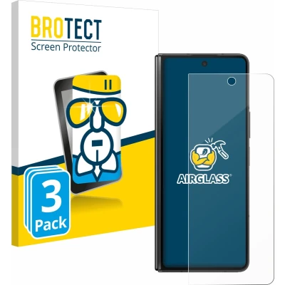 Afbeelding van BROTECT Screenprotector voor Samsung Galaxy Z Fold 5 Folie Beschermfolie Beschermglas transparant (3 Stuks)