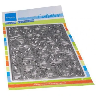 Afbeelding van Marianne D Craftable Achtergrond Swirls A6 CR1639 95x138mm (10 23)