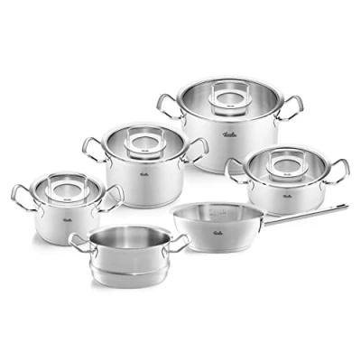 Afbeelding van Pannenset Fissler Original Profi Collection Met Glasdeksels (6 Delig)