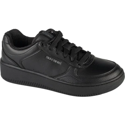 Afbeelding van Skechers Sport Court 2.0 Core Essential 185160 BBK, Vrouwen, Zwart, Sneakers,Sneakers, maat: 40
