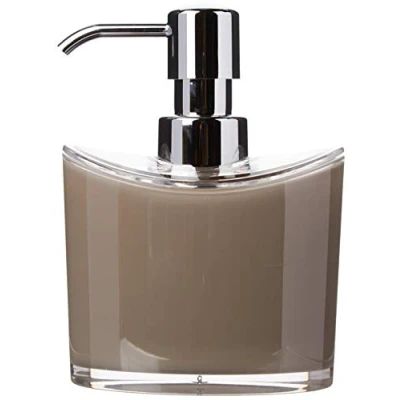 Afbeelding van MSV Zeeppompjedispenser Aveiro PS kunststof beige 11 x 14 cm