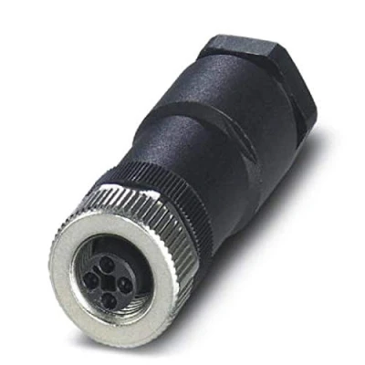 Afbeelding van Phoenix Contact 1404644 Sensor/actuator connector, niet geassembleerd M12 Aantal polen: 4 Bus, recht 1 stuk(s)