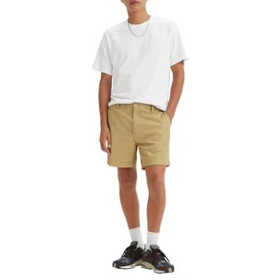 Afbeelding van Levi&#039;s Authentic Shorts, Heren, Maat: 32, Tropicale mood yello