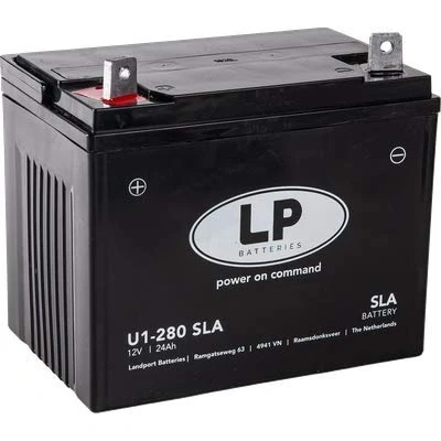 Afbeelding van U1 280 SLA AGM technologie grasmaaieraccu, 12 V/24 Ah280 A, absoluut onderhoudsvrij