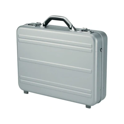 Afbeelding van Juscha Ju 45188 Pilotenkoffer Alumaxx Mercato 35,5 X 45,5 10 Cm Zilver
