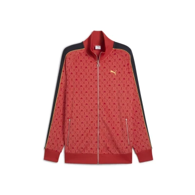 Afbeelding van Road to Unity T7 trainingsjack voor Heren, Rood, Maat L PUMA