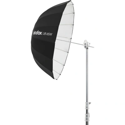 Afbeelding van Godox 85cm Parabolische Paraplu Zwart &amp; Wit (Parabolische softbox), Softboxen + Reflectoren