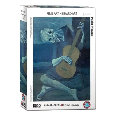 Afbeelding van Eurografiek De oude gitarist Pablo Picasso (1000)