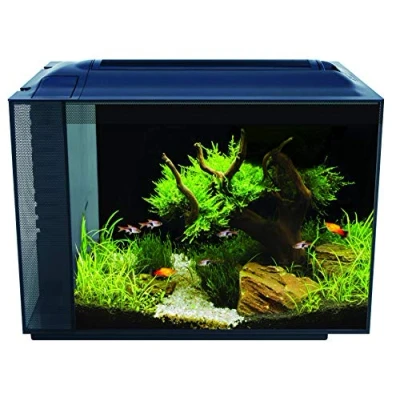 Afbeelding van Fluval Spec XV Aquarium, met 60 liter inhoud, in zwart