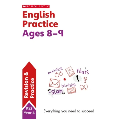 Afbeelding van English Practice book for ages 8 9 (Year 4). Perfect Home Learning. (100 Activities)