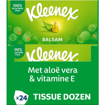 Afbeelding van 24x Kleenex Tissues Balsam 64 stuks