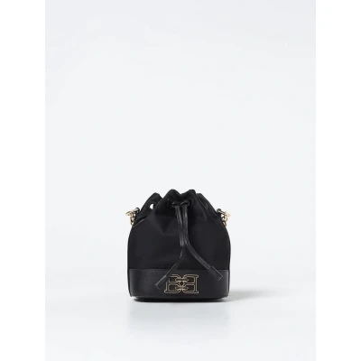 Afbeelding van Mini Bucket Bag Drawstring Closure Wo Black Clutch Bags