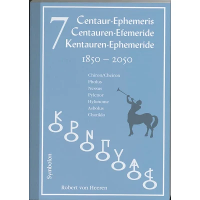 Afbeelding van 7 Centauren efemeride 1850 2050 (D E N) (Paperback)