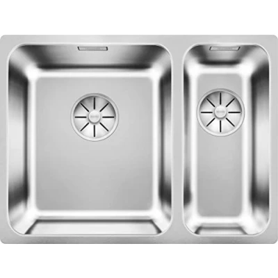 Afbeelding van Blanco Solis rvs spoelbak 340/180 U onderbouw bak links 526129