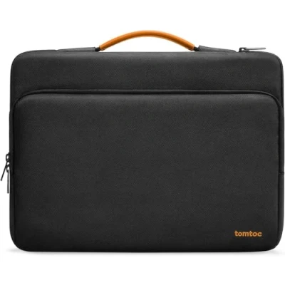 Afbeelding van tomtoc 360 Laptop Sleeve Hoes voor 13 inch MacBook Air 2024 2018 M3/A3113 M2/A2681 M1/A2337, Pro M2/A2686 M1/A2337 2022 2016, waterafstotende laptoptas aktetas beschermhoes