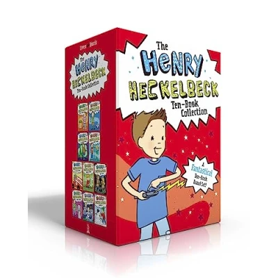 Afbeelding van the Henry Heckelbeck Ten Book Collection (Boxed Set): Gets a Dragon; Never Cheats; And Haunted Hideout; Spells Trouble; ... Robot; Is Out of This World; Chills