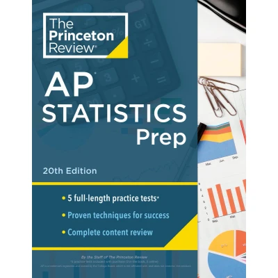 Afbeelding van Princeton Review AP Statistics Prep, 20th Edition: 5 Practice Tests + Complete Content Strategies &amp; Techniques (2024)