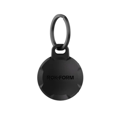 Afbeelding van Rokform Airtag houder, hoes met sleutelhanger, krasbestendige lichtgewicht hoes, wordt geleverd sleutelhanger en karabijnhaak ringbevestiging voor tassen, bagage, rugzakken,