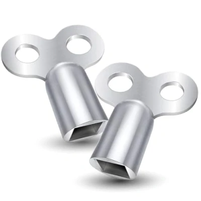 Afbeelding van 2x radiator ontluchtingssleutel voor ontluchting stabiel &amp; robuust geschikt heaters