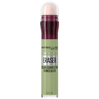 Afbeelding van Maybelline Instant Eraser Concealer Onfeilbare kleurcorrectie Houdt tot wel 12 uur Green 26 ml